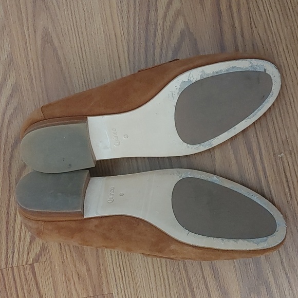 Italian Suede Penny Loafer - Cognac Sz 9 - Picture 6 of 6